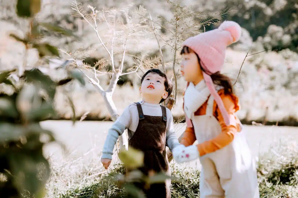 enfants  nature