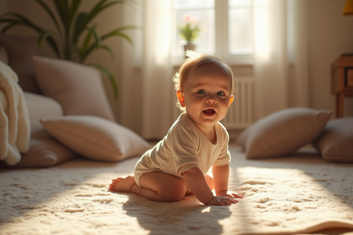bébé retournement